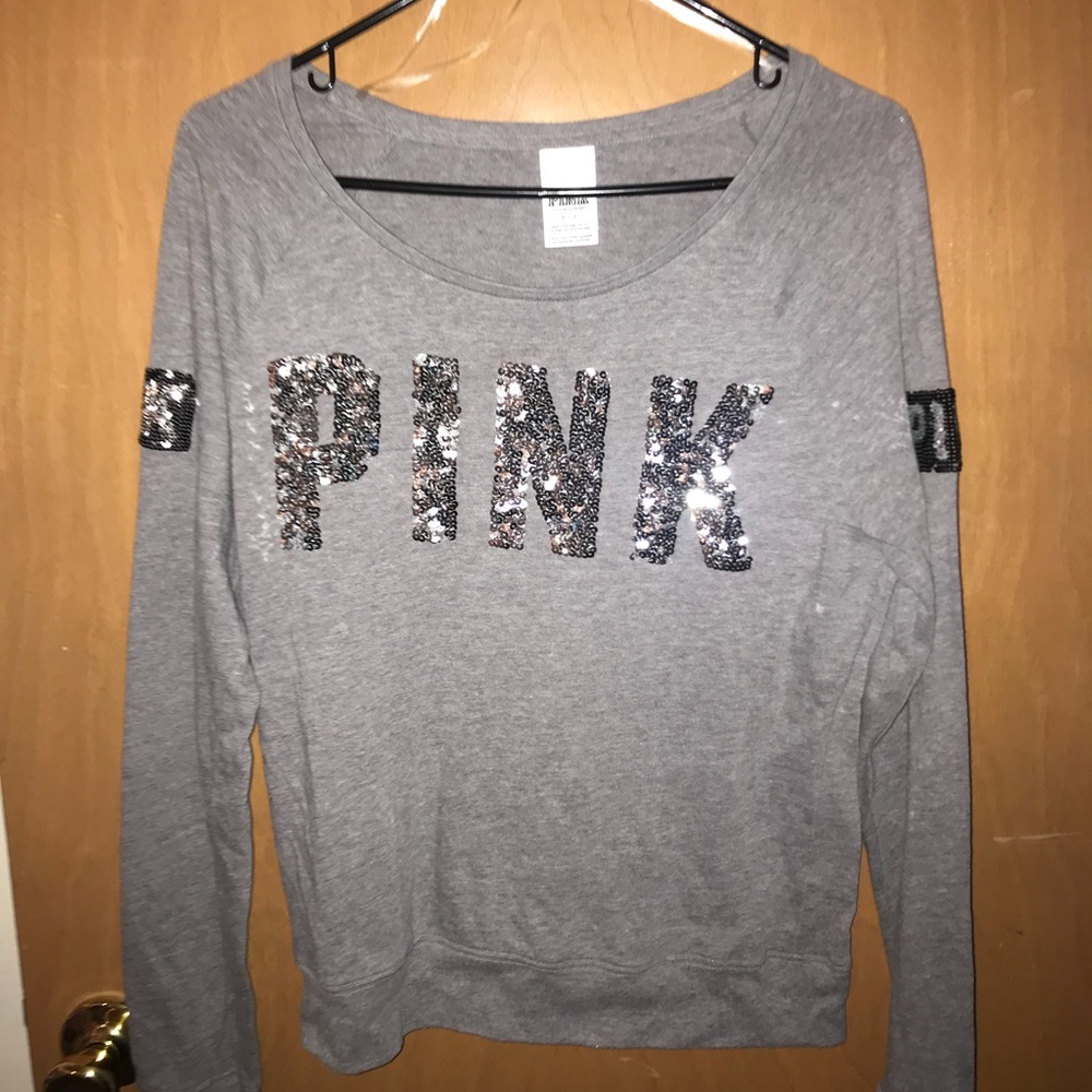 Pink long sleeve shirt